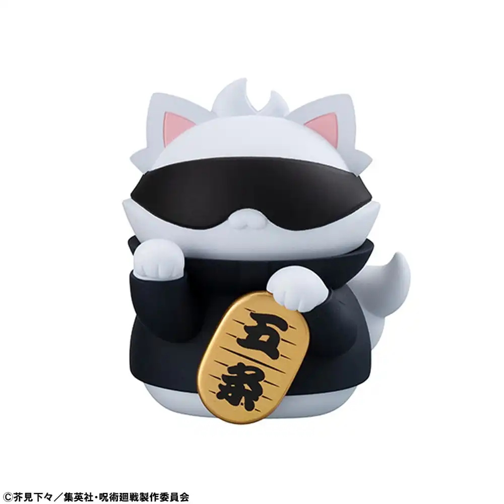 Jujutsu Kaisen Mega Cat Project Trading Figure Fortune Cats 7 cm - 1 Unidade